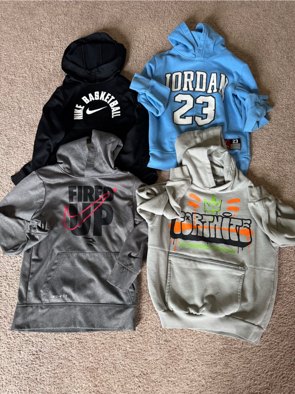 Boys Hoodie Lot (Size 8/S)